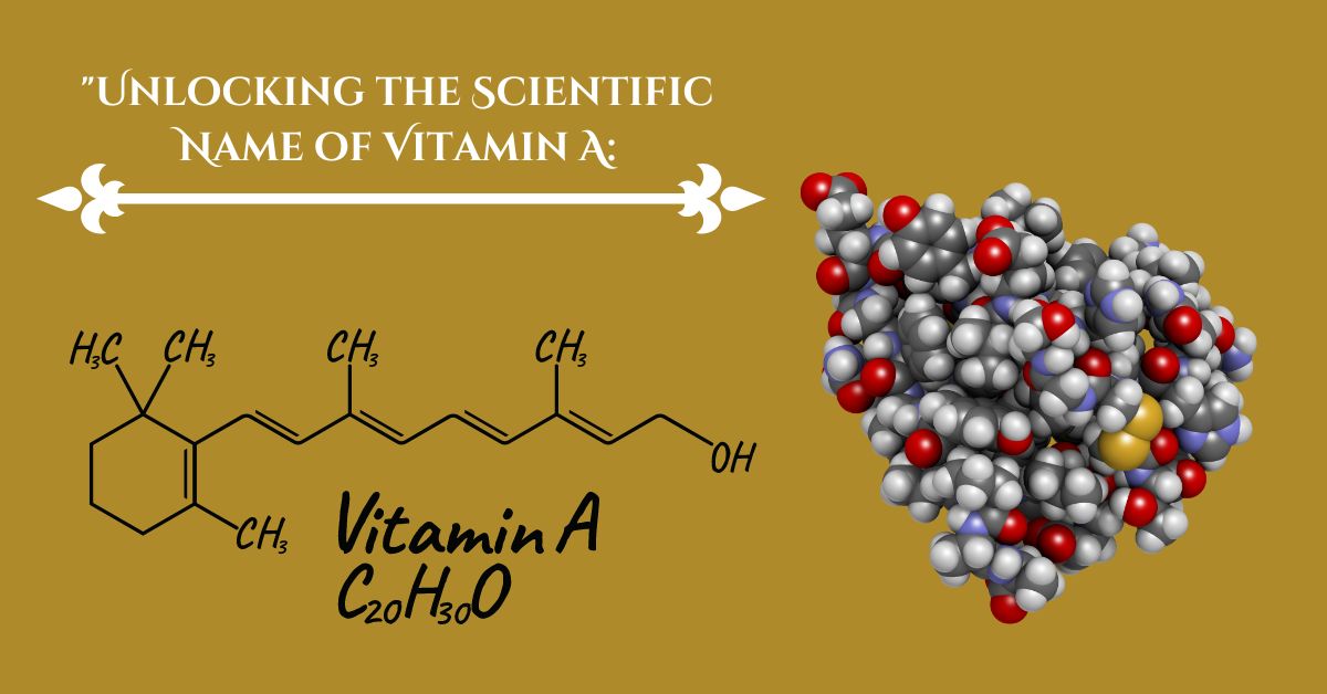 "Unlocking the Scientific Name of Vitamin A: